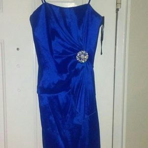Blue dress size 2